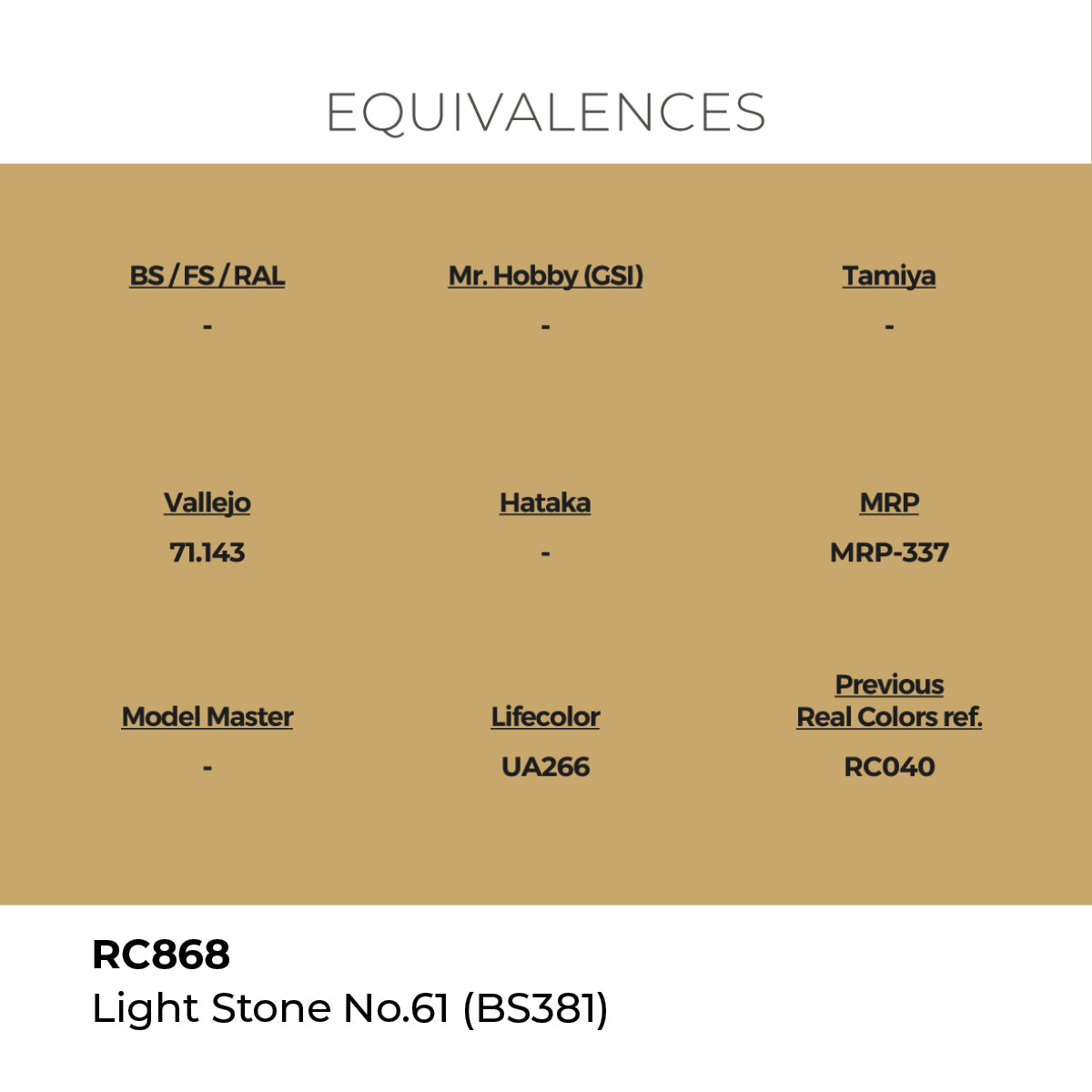 AK Interactive REAL COLORS Light Stone No.61 (Bs381) 17 ml.