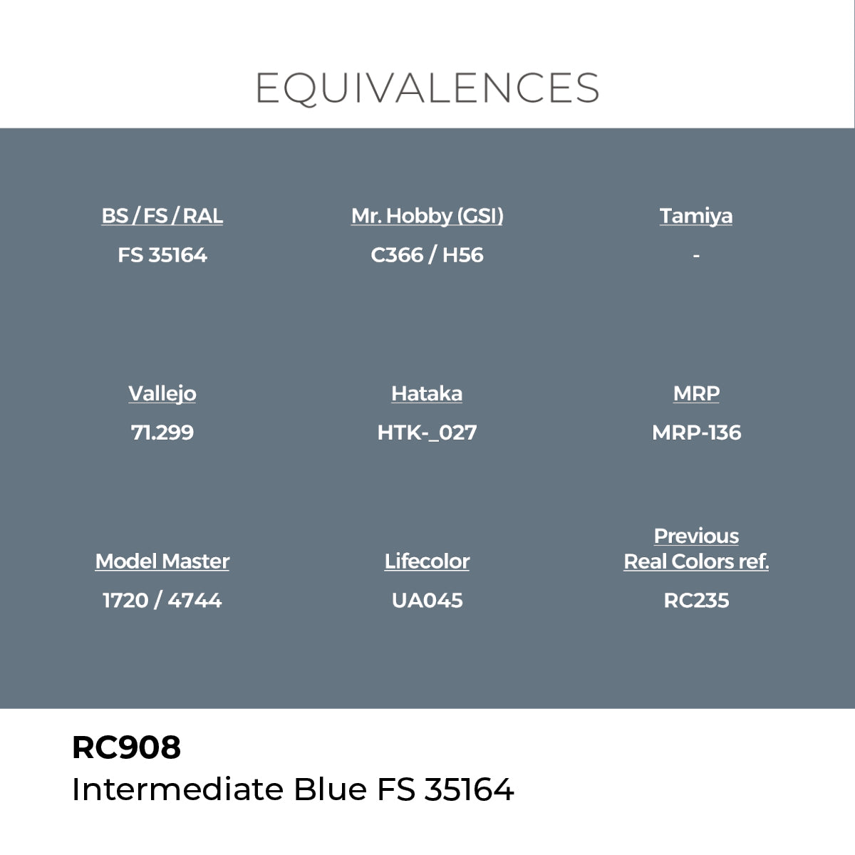 AK Interactive REAL COLORS Intermediate Blue Fs 35164 17 ml.