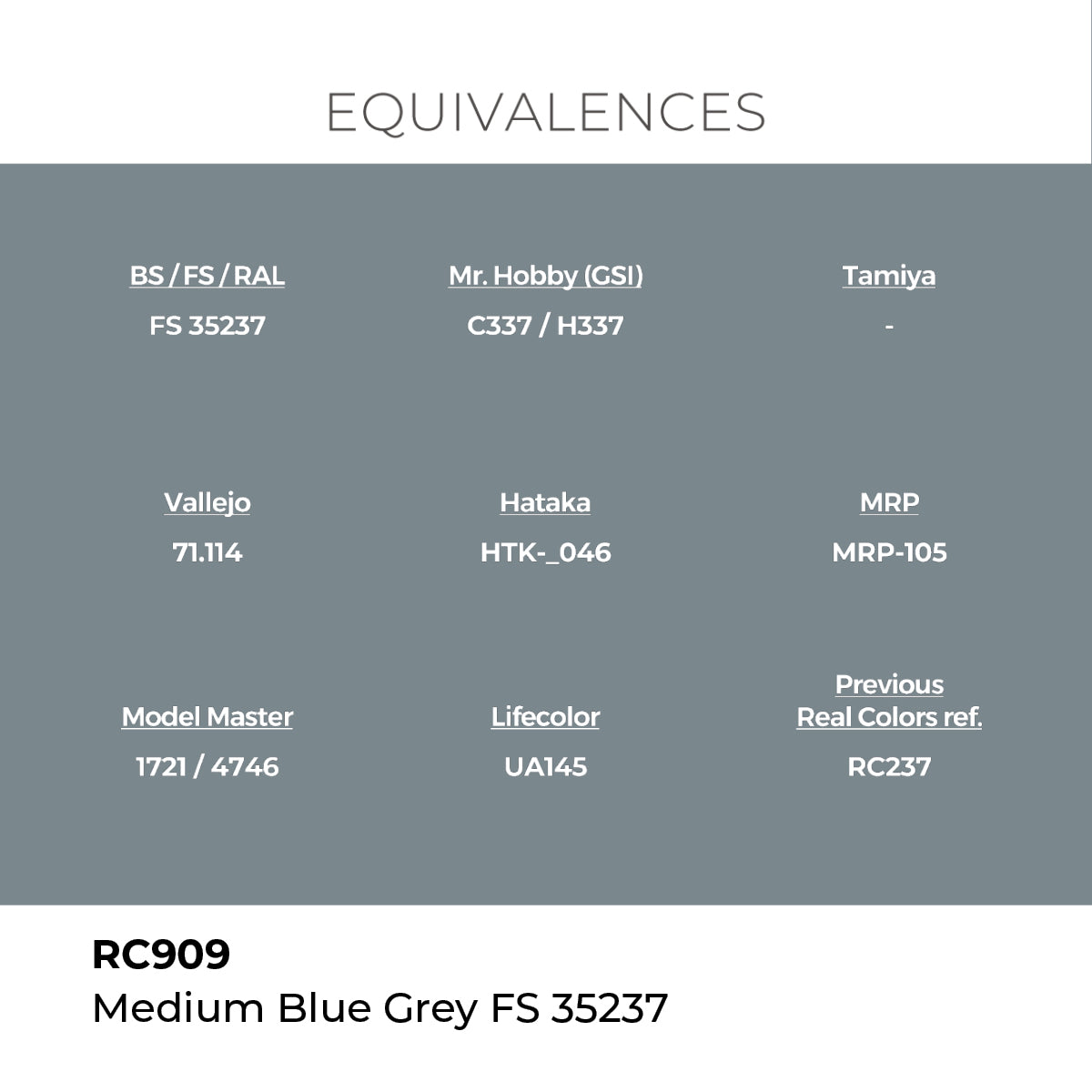 AK Interactive REAL COLORS Medium Blue Grey Fs 35237 17 ml.