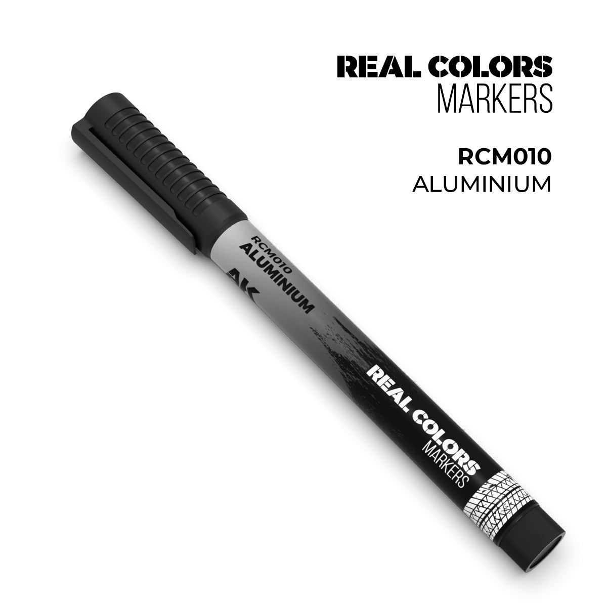 AK Interactive REAL COLORS MARKERS Aluminium