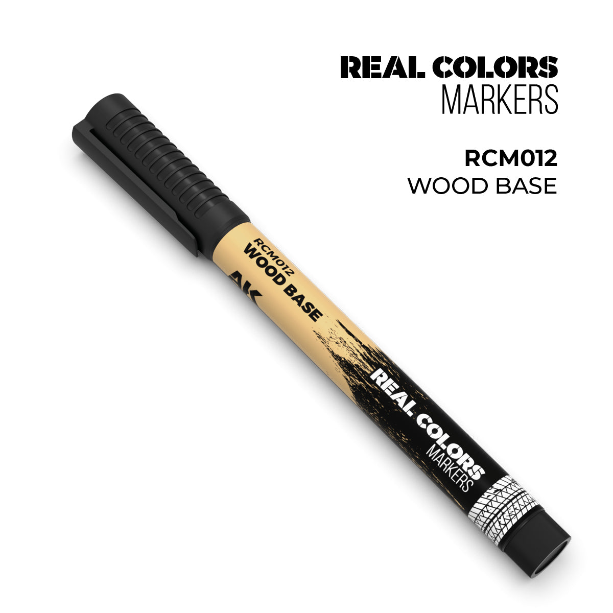 AK Interactive REAL COLORS MARKERS Wood Base