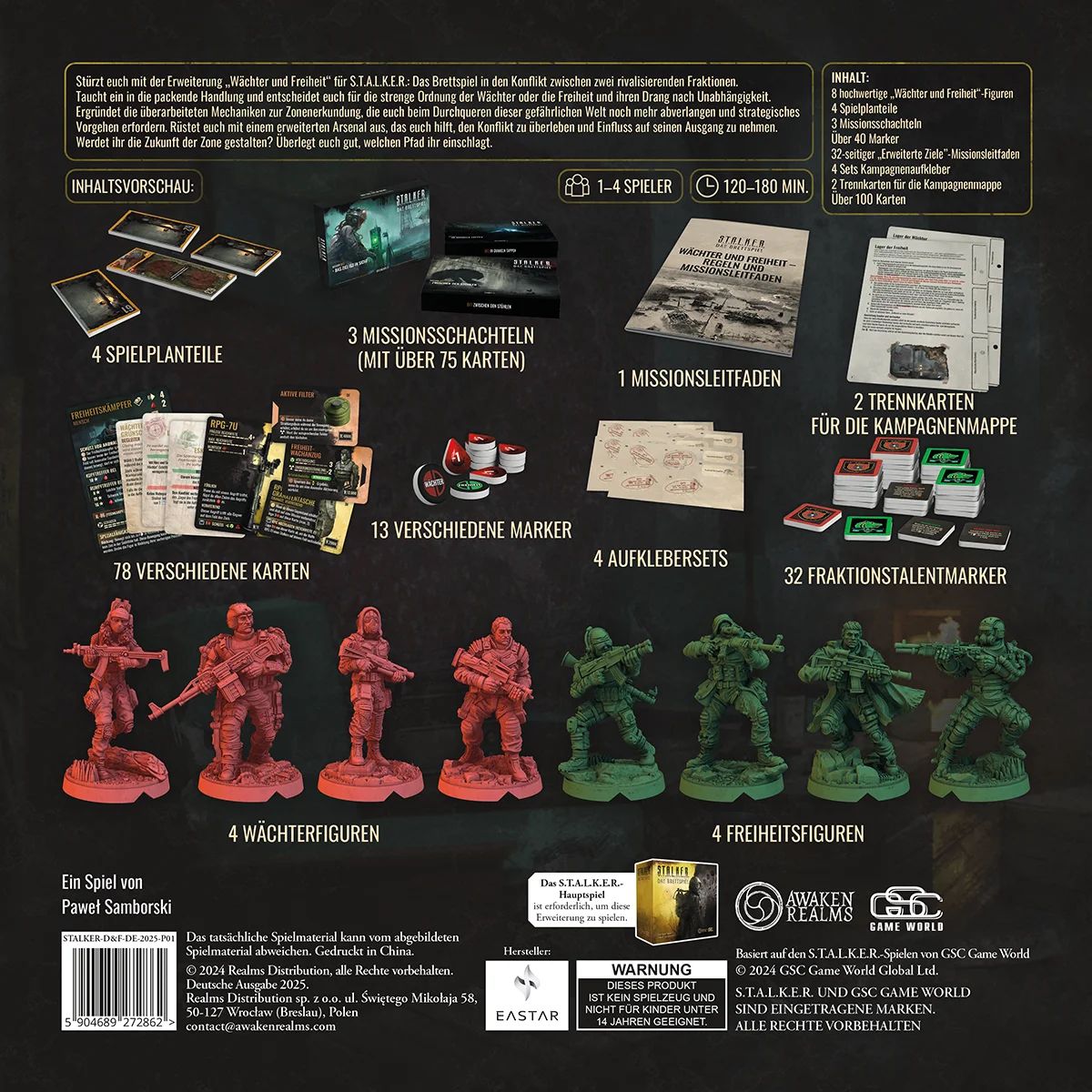 STALKER Das Brettspiel Wächter Und Freiheit