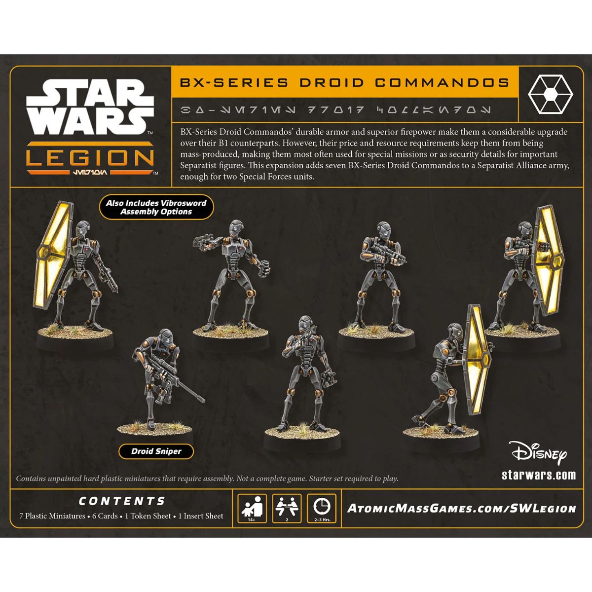 Star Wars Legion BX-Series Droid Commandos
