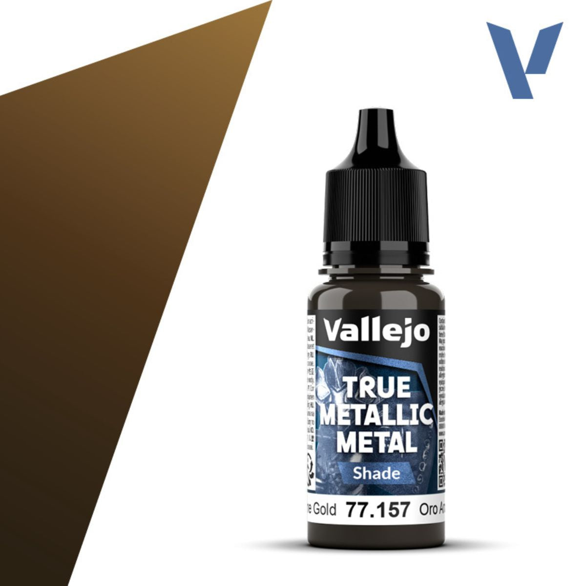 Vallejo Arcane Gold 18 ml - True Metallic Metal Shade