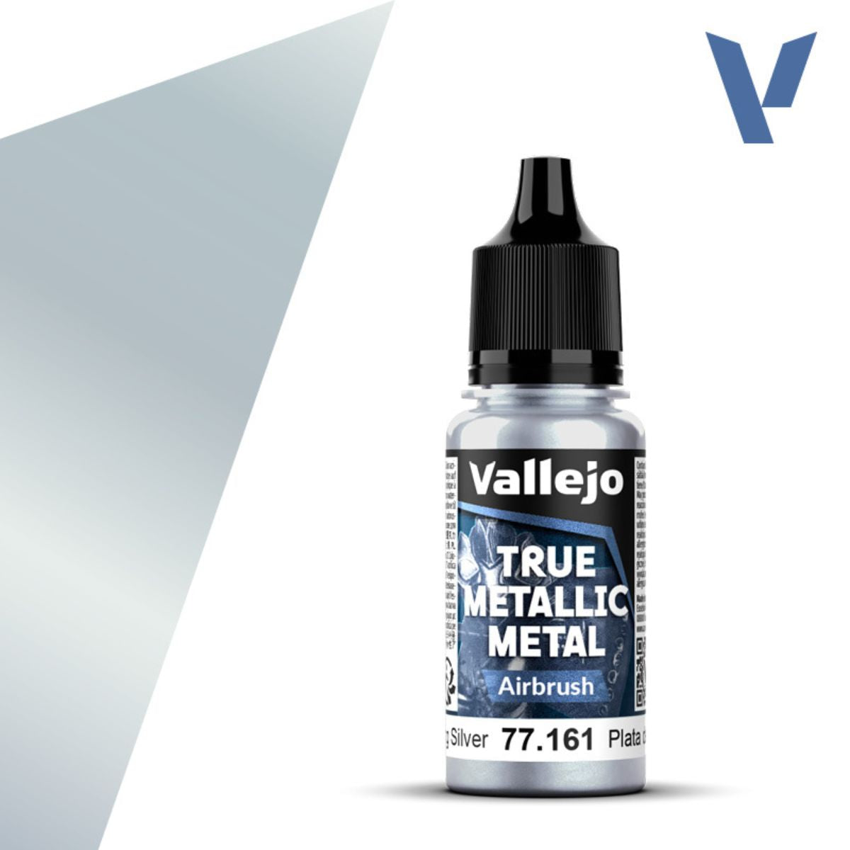 Vallejo Sterling Silver 18 ml - True Metallic Metal Airbrush