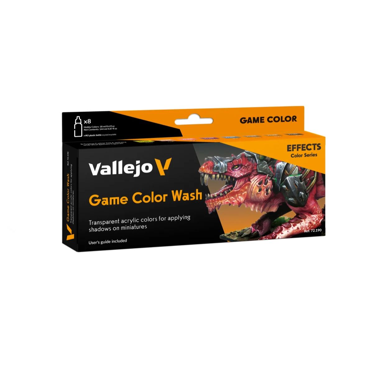 Vallejo Wash Set Game Color