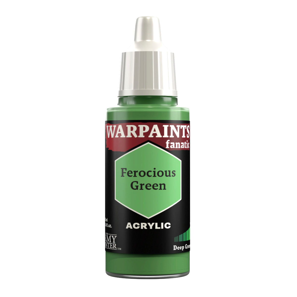 The Army Painter Warpaints Fanatic Ferocious Green