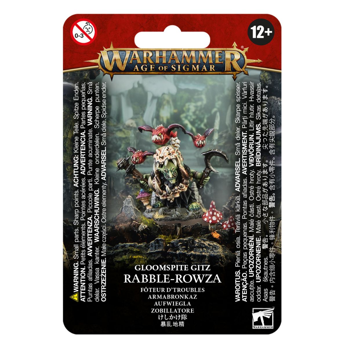 Warhammer Age Of Sigmar Gloomspite Gitz Rabble-Rowza
