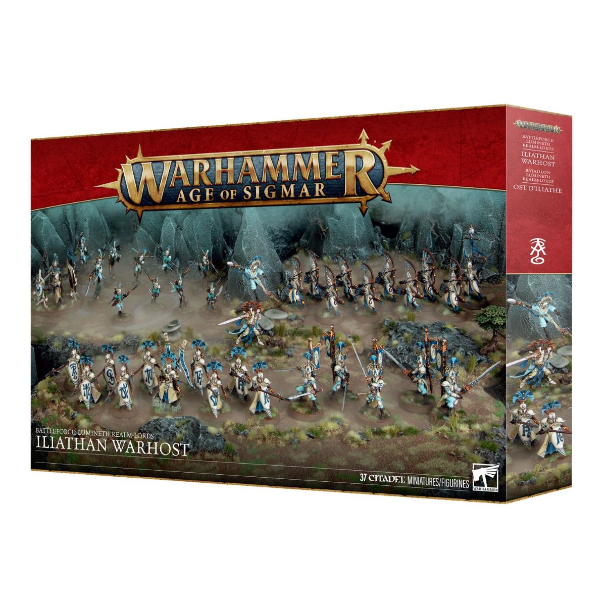 Warhammer Age Of Sigmar Lumineth Realm-lords Battleforce Iliathan Warhost