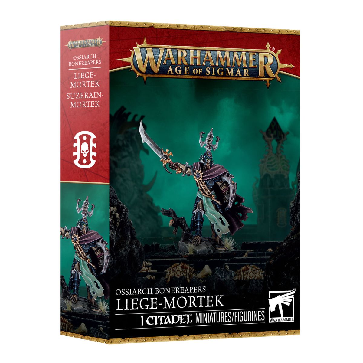 Warhammer Age of Sigmar Ossiarch Bonereapers Condottiero Mortek