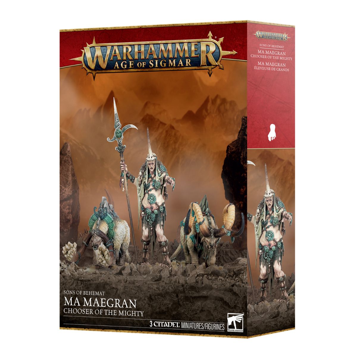 Warhammer Age of Sigmar Sons of Behemat Ma Maegran Chooser of The Mighty