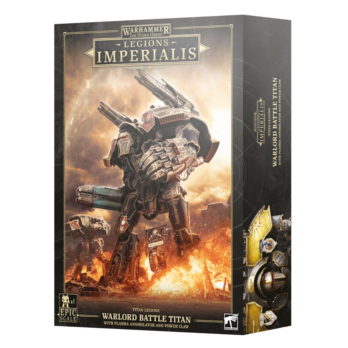 Warhammer The Horus Heresy Legions Imperialis Titan Legions Warlord Battle Titan with Plasma Annihilator and Power Claw