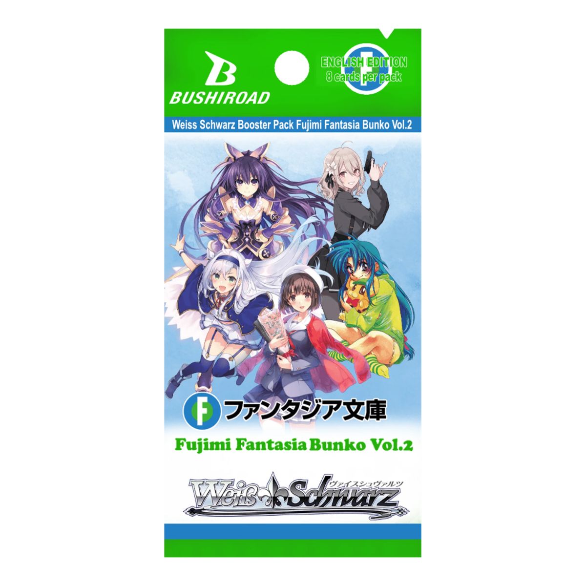 Weiss Schwarz Fujimi Fantasia Bunko Vol.2 Booster Englisch