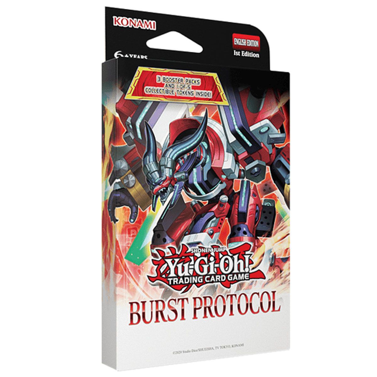 Yu-Gi-Oh! Burst Protocol 3-Pack Tuck Box Englisch