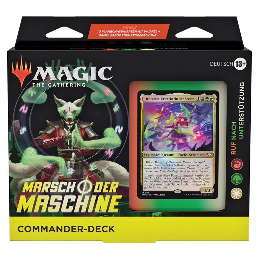 Marsch der Maschine - Commander Deck - Ruf nach Unterstützung - deutsch