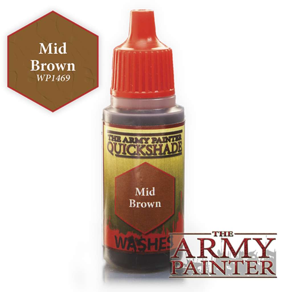 The Army Painter - Warpaint Mid Brown (18ml Flasche)