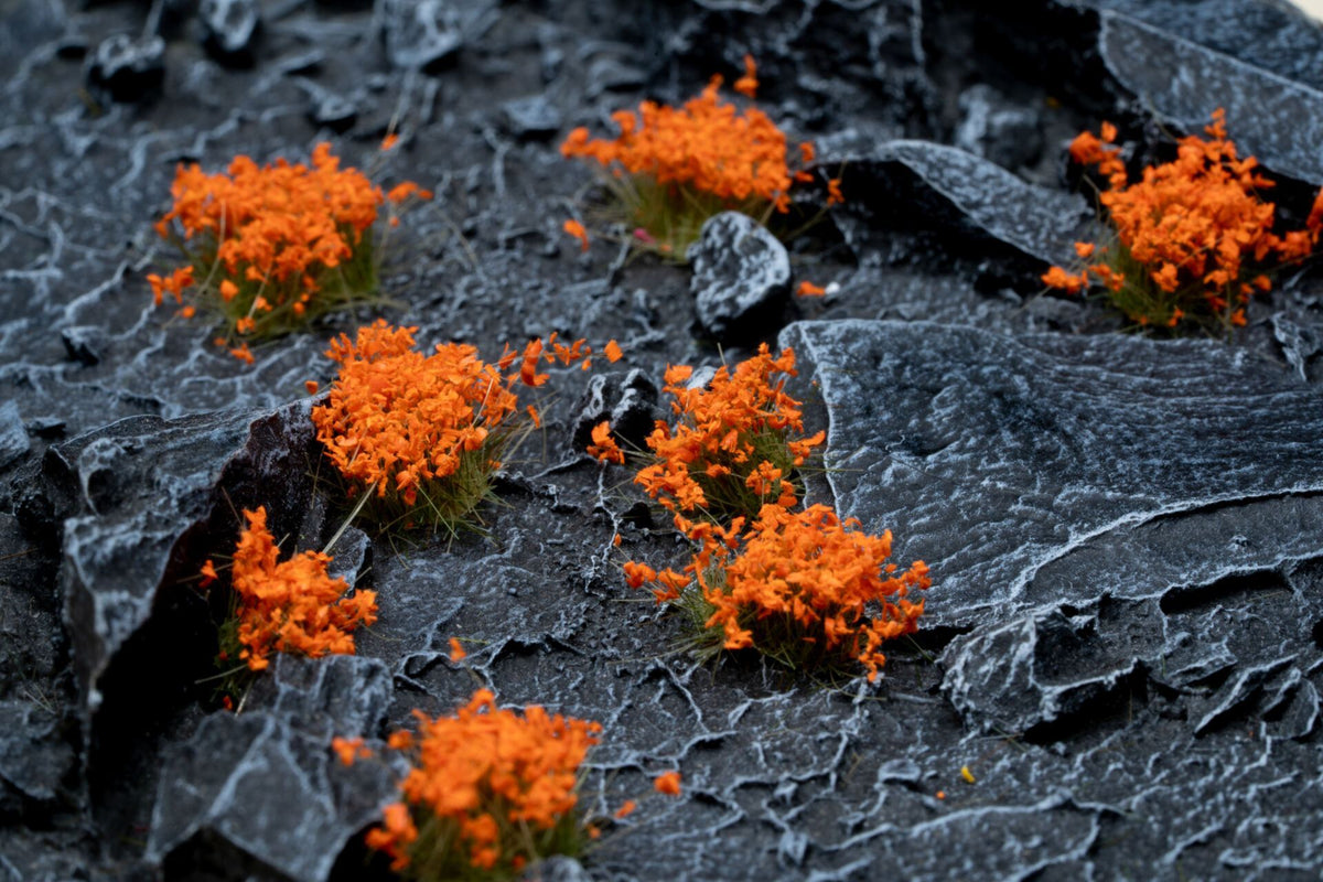 Gamers Grass Orange Flowers Wild