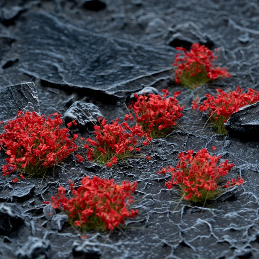 Gamers Grass Red Flowers Wild