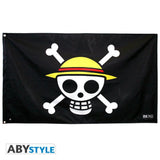 ONE PIECE - Flag "Skull - Luffy" (70x120)