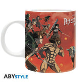 ATTACK ON TITAN - Mug - 320 ml - Battle scene season 4