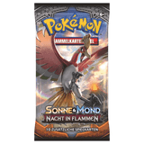 Pokémon SM03 Sonne & Mond Nacht in Flammen Booster einzeln - deutsch