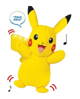 Pokémon Power Action Plüschfigur mit Sound & Leuchtfunktion Pikachu 25 cm