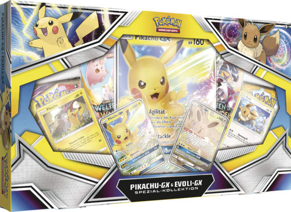Pokémon TCG Pikachu-GX & Evoli-GX Kollektion