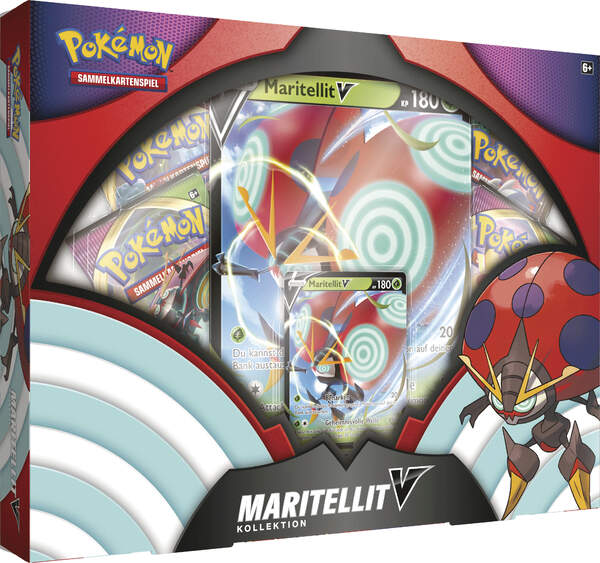 Pokémon Orbeetle-V/Maritellit-V Box - deutsch