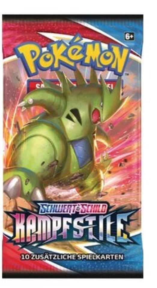 Pokémon SWSH05 - Schwert und Schild - Kampfstile - Booster Einzeln - deutsch