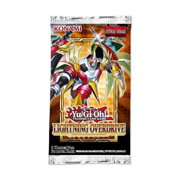 Yu-Gi-Oh! Lightning Overdrive Booster Pack DE  Presale nur vor Ort