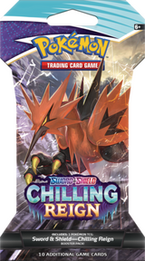 Pokémon SWSH06 - Chilling Reign Sleeved Booster einzeln - englisch