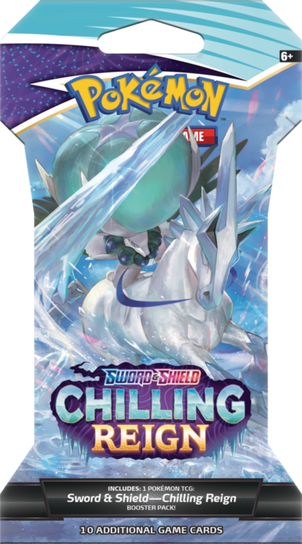 Pokémon SWSH06 - Chilling Reign Sleeved Booster einzeln - englisch