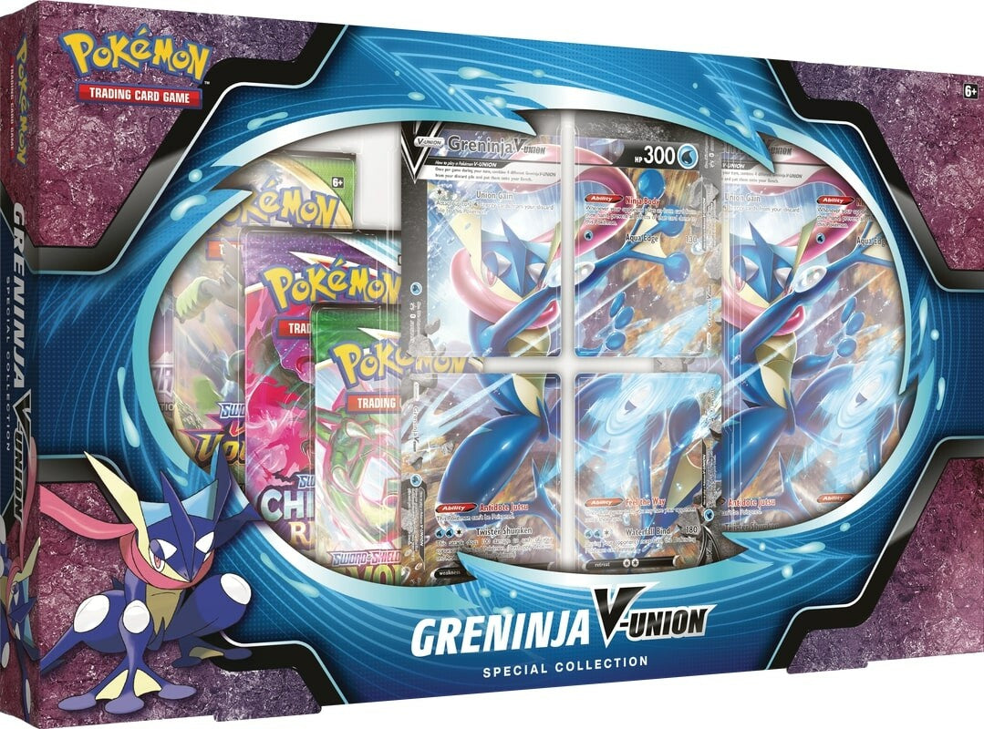Pokémon SWSH07 - Evolving Skies - V Union Box - Greninja-V-UNION - englisch