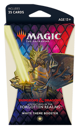 D&D Adventures in the Forgotten Realms - Theme Booster White - englisch