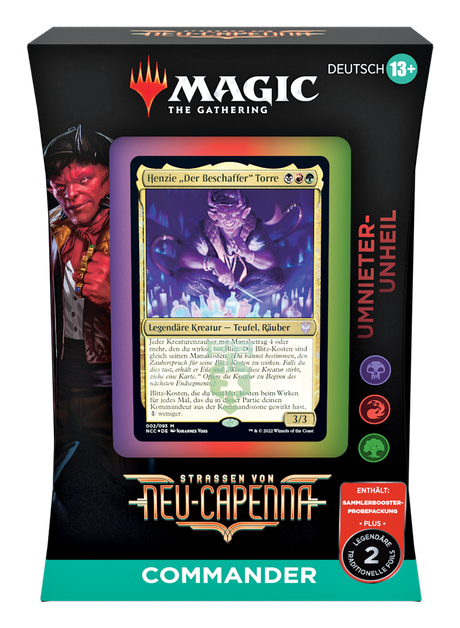 Straßen von Neu-Capenna - Commander Deck - Umnieter-Unheil - deutsch
