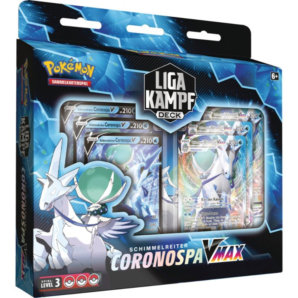 Pokémon Schimmelreiter Coronospa VMax Liga-Kampfdeck Deutsch