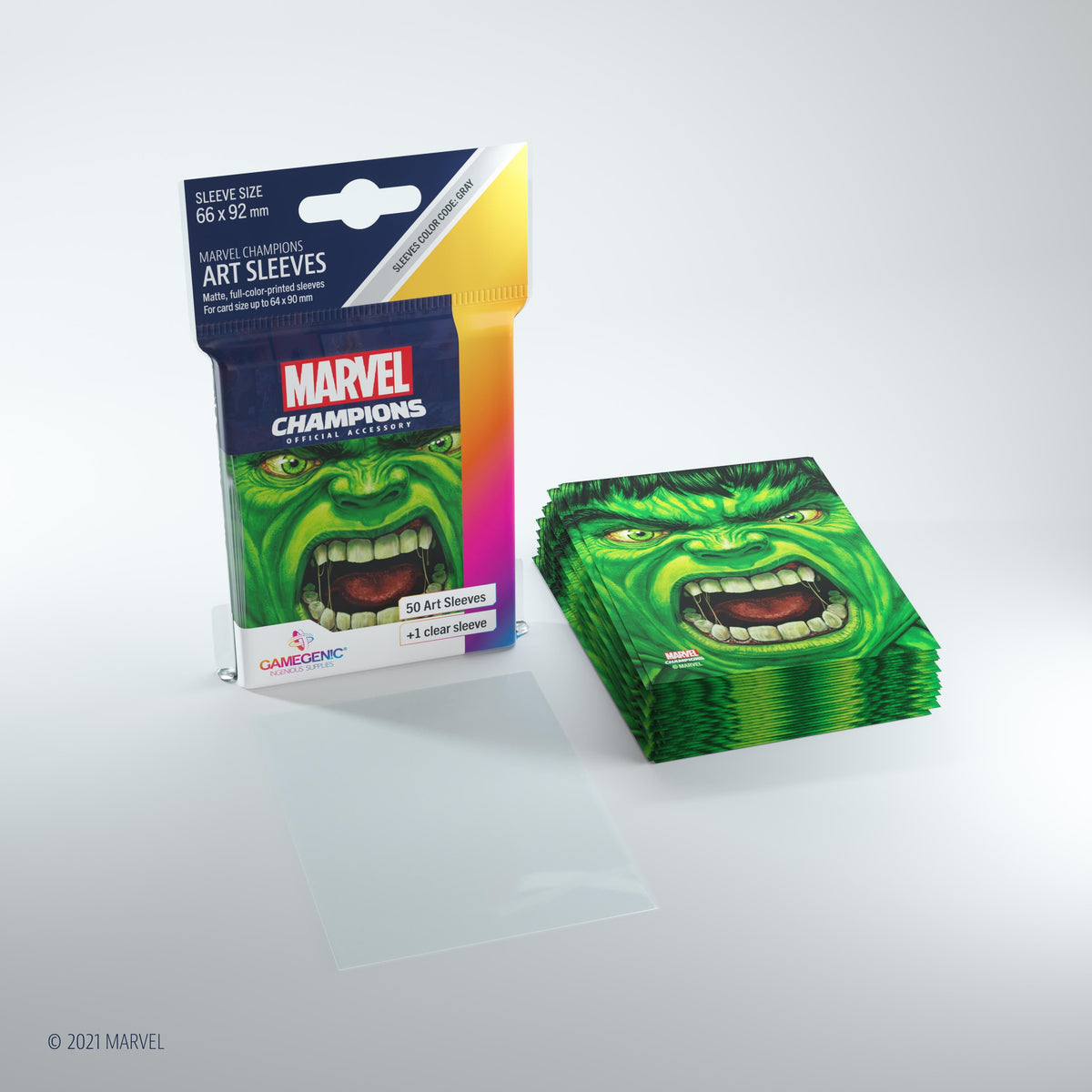 Marvel Champions Art Sleeves - Hulk