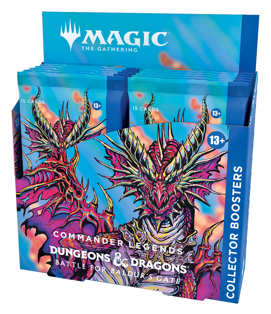Commander Legends: Battle for Baldur’s Gate - Collector Booster Display (12 Booster) - englisch