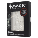 Magic: The Gathering Limited Edition .999 Silver Plated Teferi Metal Collectible