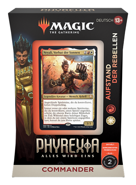 Phyrexia: Alles wird eins - Commander Deck - Aufstand der Rebellen - deutsch