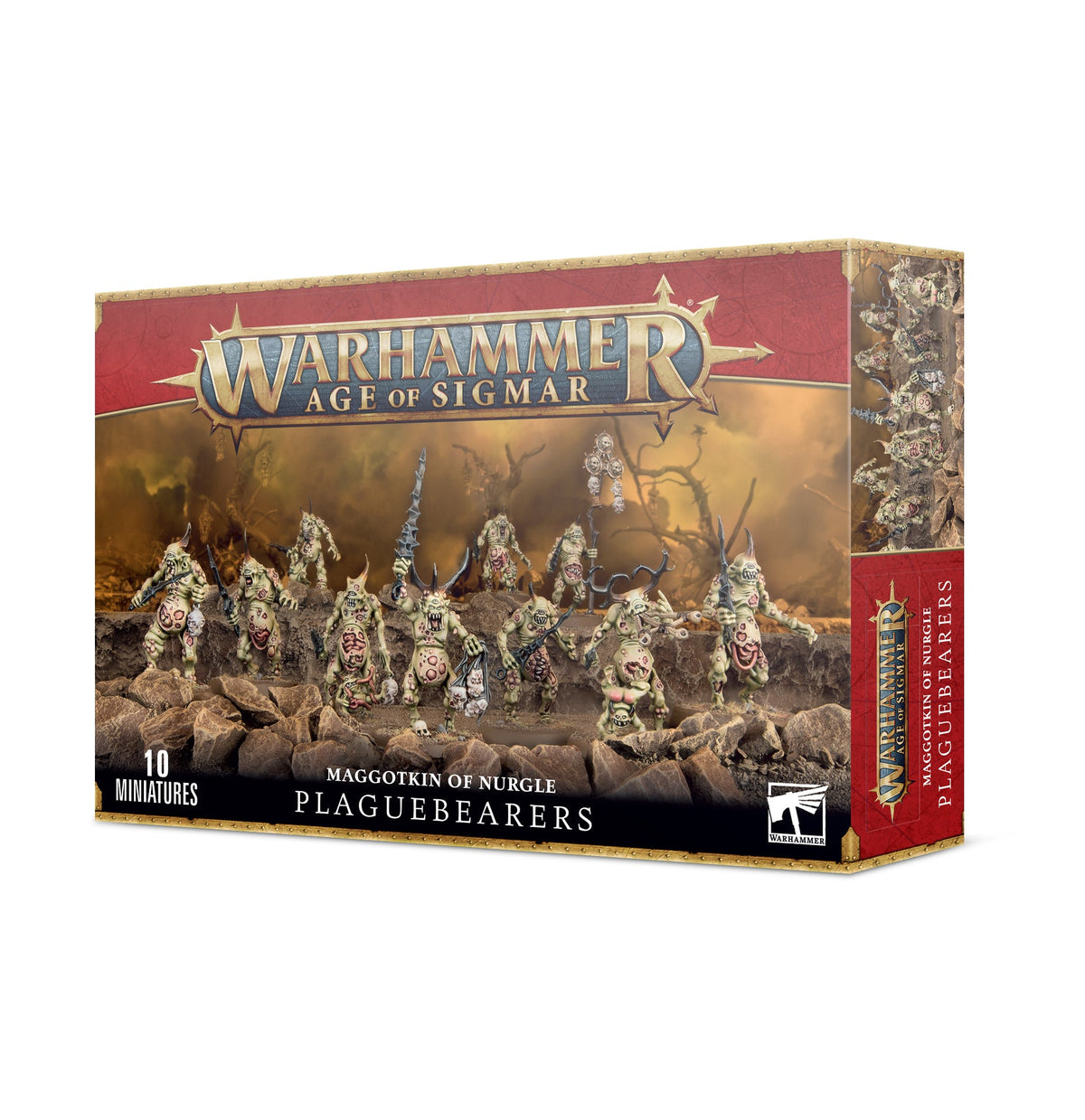 Warhammer Age of Sigmar Maggotkin of Nurgle Plaguebearers