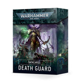 Warhammer 40.000 Death Guard Datacards Englisch