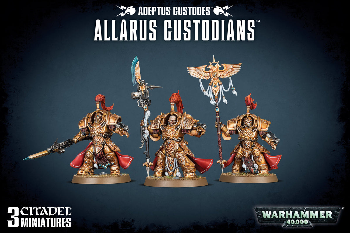 Warhammer 40.000 Adeptus Custodes Allarus Custodians