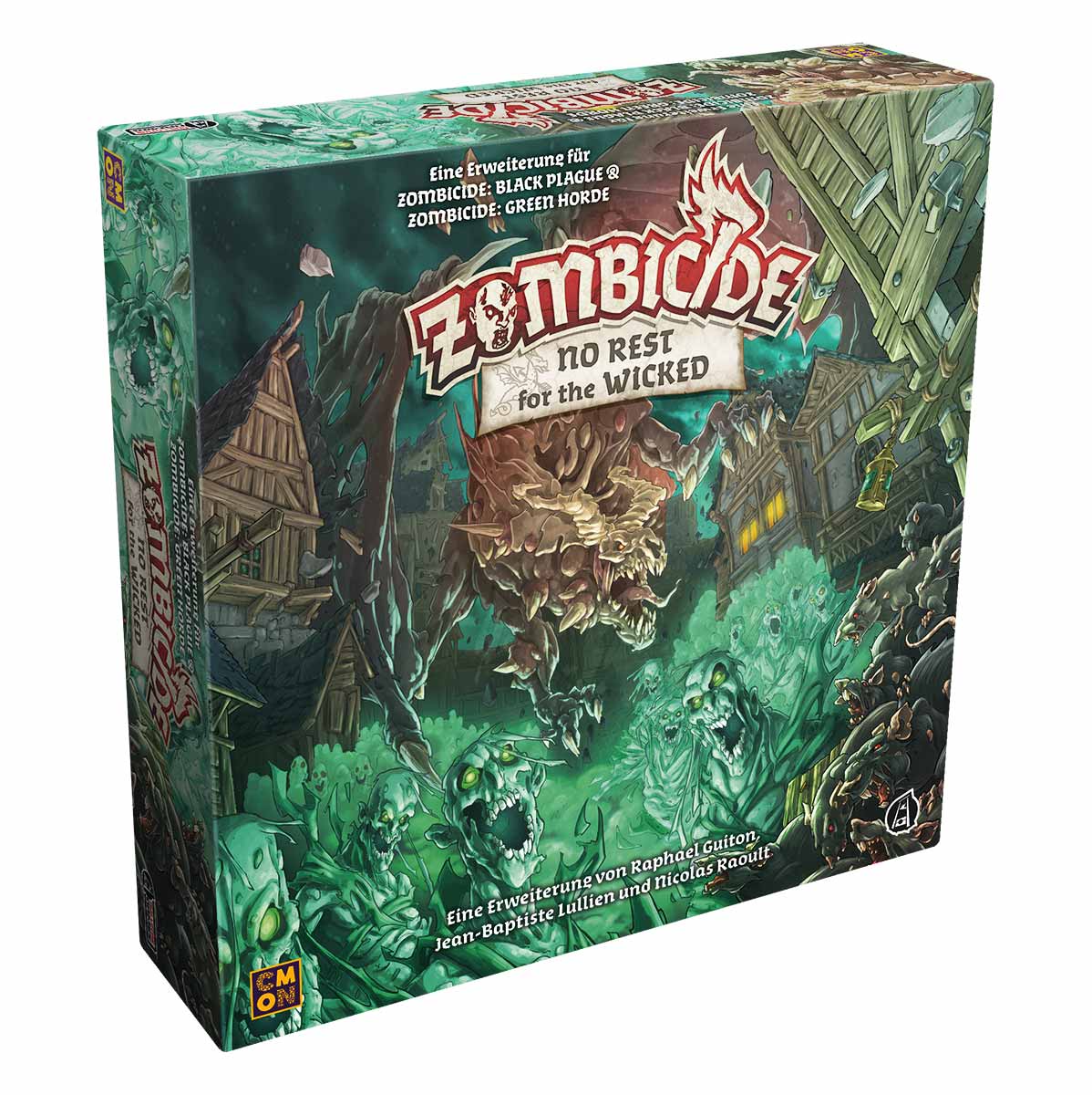 Zombicide: Green Horde - No Rest for the Wicked - Erweiterung DE