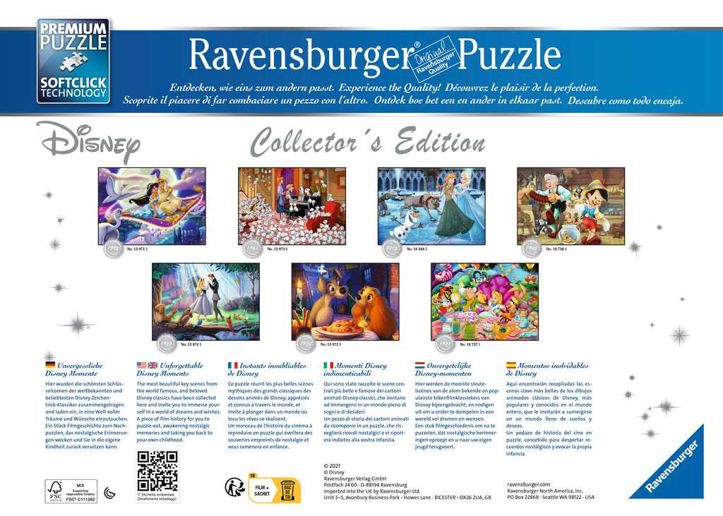 Disney - Susi und Strolch Puzzle - 1000 Teile