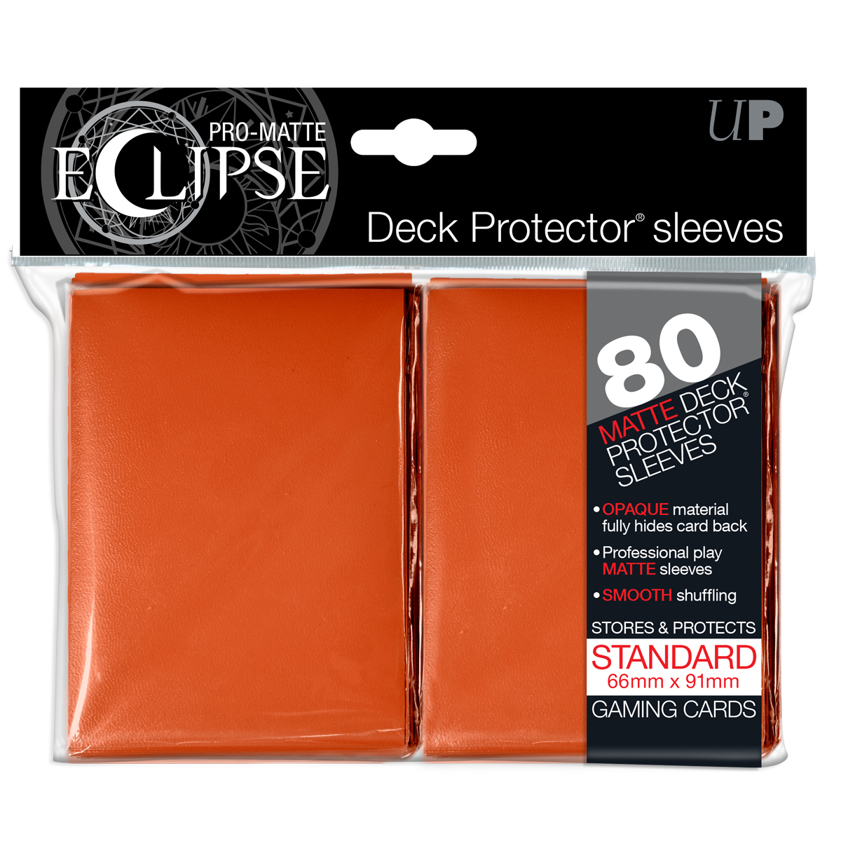 Ultra Pro - Orange PRO-Matte Eclipse Protector (80)