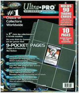UltraPro - 9-Pocket Pages (11 Hole) Refill Pack (10 Pages)