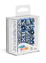 Oakie Doakie Dice W6 Würfel 12 mm Gemidice - Liquid Steel (36)