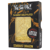 Yu-Gi-Oh! Limited Edition 24K Gold Plated Collectible - Stardust Dragon
