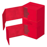 Ultimate Guard Twin Flip`n`Tray 200+ XenoSkin Monocolor Rot